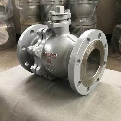 PN20 PN50 Valvola a sfera di fiocco in acciaio inossidabile 304 316 CF8 CF8M per l'industria chimica
