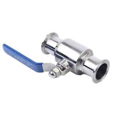 Supporto OEM SS304 1/4''-4.0'' Homebrew Tri-Clamp Ball Valve Valvola Sanitaria in acciaio inossidabile