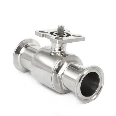 Supporto OEM SS304 1/4''-4.0'' Homebrew Tri-Clamp Ball Valve Valvola Sanitaria in acciaio inossidabile