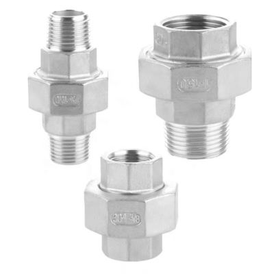 Femminile di connessione in acciaio inossidabile 304 Fitting tubo fuso Unione 3/4 "NPT x 3/4" NPT adattatore