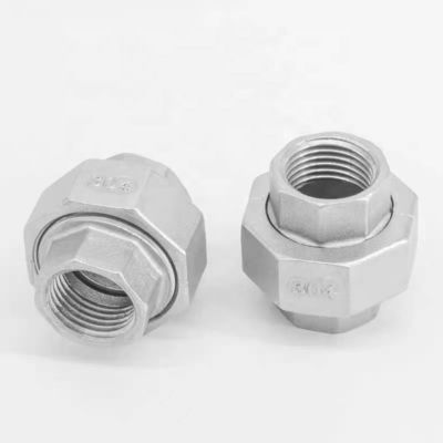 Femminile di connessione in acciaio inossidabile 304 Fitting tubo fuso Unione 3/4 "NPT x 3/4" NPT adattatore