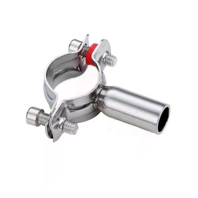 WZ Sanitario SS 304 316 Single Pin Clamp Tri Clamp Fittings Pipe Hanger Pipe Holder 1/8"--4