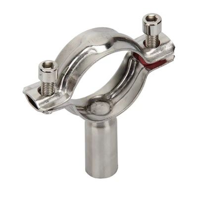WZ Sanitario SS 304 316 Single Pin Clamp Tri Clamp Fittings Pipe Hanger Pipe Holder 1/8"--4
