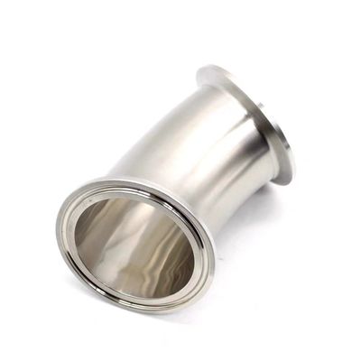 Sanitario 90 gradi 45 gradi 2 "Tri Clamping Elbows Casting SS304 316L Food Grade TC Clamped