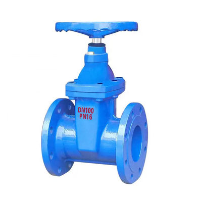 Valvola di apertura di stagno elevante a sigillo rigido standard da 400 mm per industria