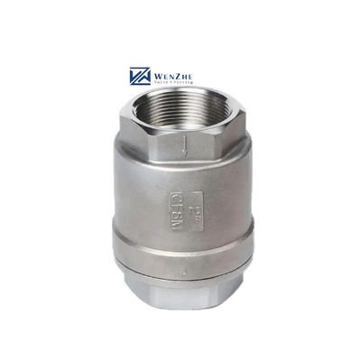 Valvola di controllo a molla verticale H12W-16P per porta di filo in acciaio inossidabile multi-dimensioni personalizzata