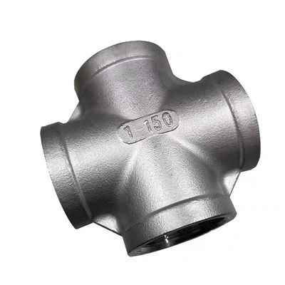 Acciaio inossidabile 3/4" femminile 4 Way Cross Cast Pipe Fitting Coupling for Connection