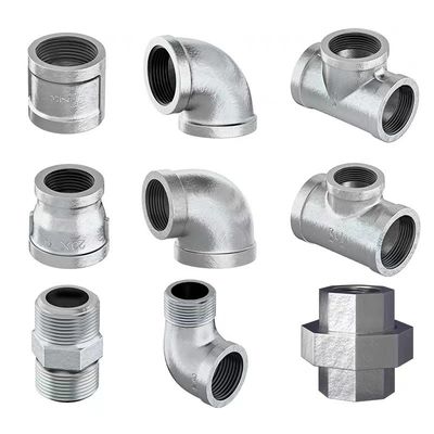Acciaio inossidabile 3/4" femminile 4 Way Cross Cast Pipe Fitting Coupling for Connection