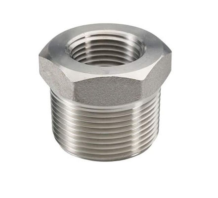 Acciaio inossidabile riduttore Hex Bushing 1 "-8" maschio NPT a 3/4" femmina NPT adattatore di tubo fuso