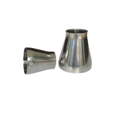 Acciaio inossidabile sanitario 304 316L Tri Clamp Pipe Fitting Long Short Pipe Saldatura eccentrico riduttore