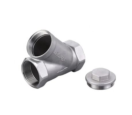BSP connessione femminile a filo SS316 304 201 CF8M filtro di setaccio di tipo Y npt bspp