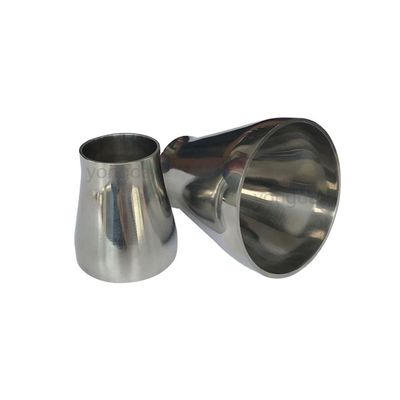 Acciaio inossidabile sanitario 304 316L Tri Clamp Pipe Fitting Long Short Pipe Saldatura eccentrico riduttore