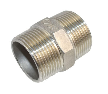 1-1/4 "x 1-1/4" NPT Maschio a filo esatto capezzolo in acciaio inossidabile 304