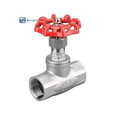 304 316 Valvole manuali a ruota manuale elettrica azionata in acciaio inossidabile argento per NPT BSPT