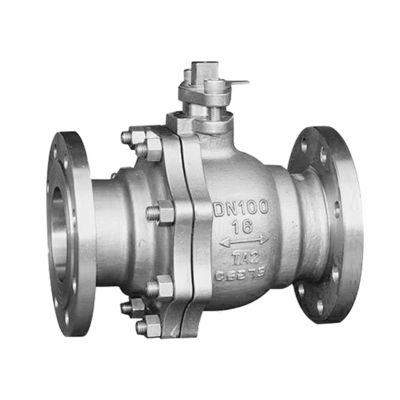 ODM supportato Q41F-16P/25P/40P in acciaio inossidabile 304/316L Valvola galleggiante API Valvola a sfera a fianco