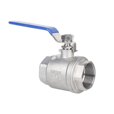 WZ in acciaio inossidabile SS 304 316 NPT BSP a filo 2PC Valvola a sfera personalizzata per la longevità
