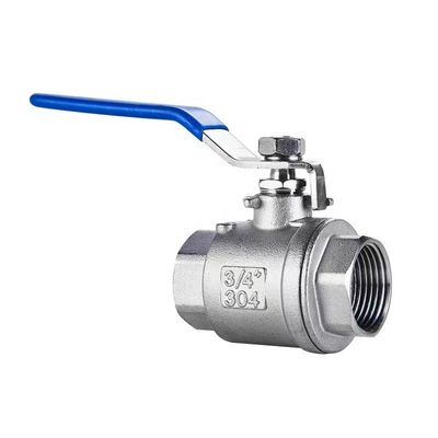 WZ in acciaio inossidabile SS 304 316 NPT BSP a filo 2PC Valvola a sfera personalizzata per la longevità