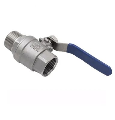 Maschio e femmina Full Port BSP BSPT NPT Q11F 304 316 WCB CF8 1000 wog Valvola a sfera a filo 2pc