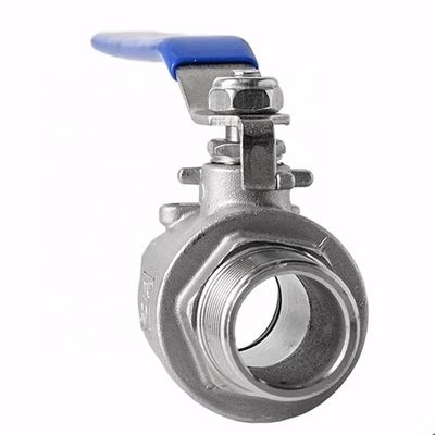 Maschio e femmina Full Port BSP BSPT NPT Q11F 304 316 WCB CF8 1000 wog Valvola a sfera a filo 2pc