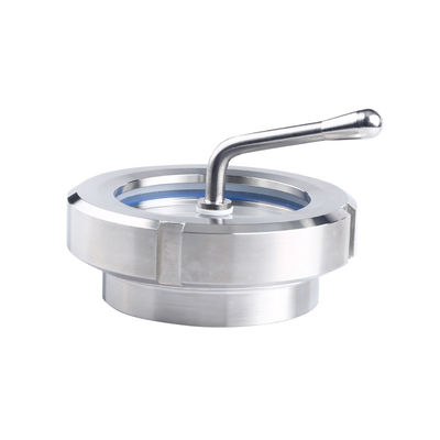 10bar in acciaio inossidabile sanitario 304/316L tubo saldato Union Sight Glass con tergicristallo