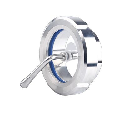 10bar in acciaio inossidabile sanitario 304/316L tubo saldato Union Sight Glass con tergicristallo
