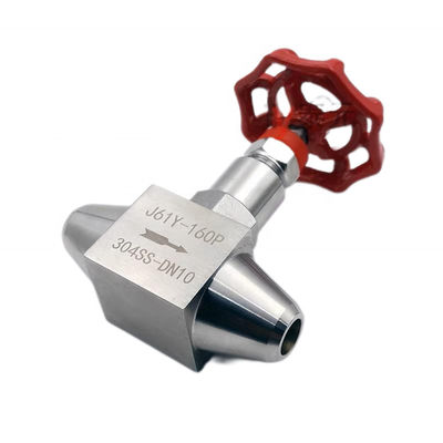 Valvola ad ago forgiata SS304 316 316L J61W/H PN10/PN16/PN25 argento