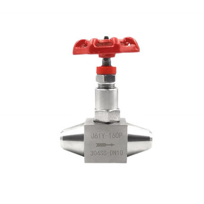Valvola ad ago forgiata SS304 316 316L J61W/H PN10/PN16/PN25 argento