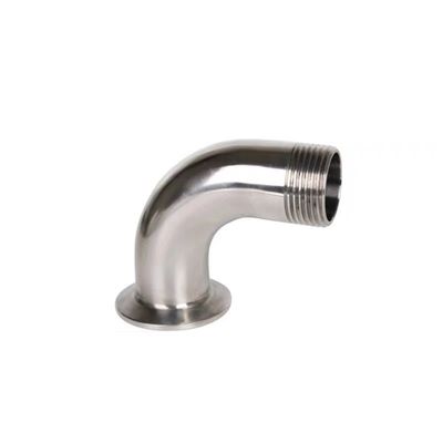 WZ acciaio inossidabile 304 316 90 gradi Accesorio per gomito di filo esterno per ANSI Standard 1/8"-4