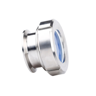 Supporto personalizzato ODM Sanitario in acciaio inossidabile 304/316L Tri Clamp Union Sight Glass