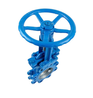 1/8"--4" Generale PN16 DN150 Acciaio al carbonio Valvola di porta del coltello di fango per industria