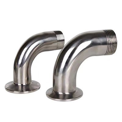 WZ acciaio inossidabile 304 316 90 gradi Accesorio per gomito di filo esterno per ANSI Standard 1/8"-4