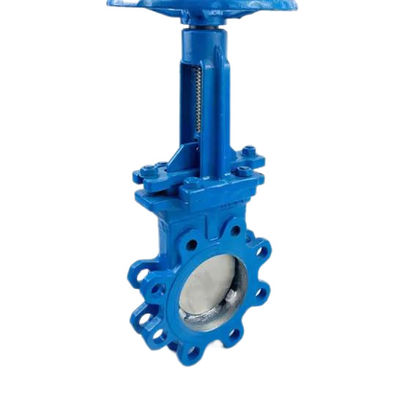 1/8"--4" Generale PN16 DN150 Acciaio al carbonio Valvola di porta del coltello di fango per industria