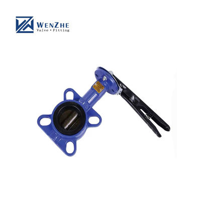 Valvola a farfalla manuale SS304/316L in acciaio inossidabile sanitario