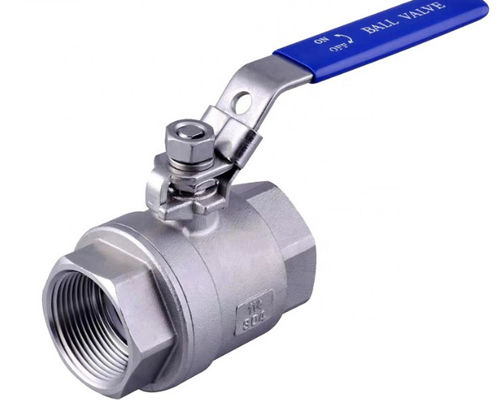 Valvola a sfera maschile femminile in acciaio inossidabile per acqua connessione di pinza a temperatura normale
