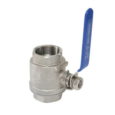 SS304 DN50 Valvola a sfera di controllo manuale a filo femminile per applicazioni ad alta temperatura