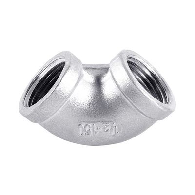 Supporto personalizzato OEM Fitting tubo di ferro galvanizzato 45 90 gomiti 45 presa di saldatura gomito