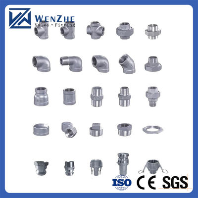 Supporto personalizzato OEM Fitting tubo di ferro galvanizzato 45 90 gomiti 45 presa di saldatura gomito