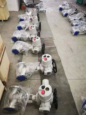 Valvola a sfera elettrica azionata a più giri per il controllo in ghisa WZ AC220 AC380V 660V