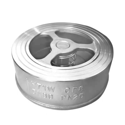 DN50-DN200 API 594 Tipo Wafer Silenzioso CS Valvola di controllo di sollevamento H71W Con acciaio inossidabile