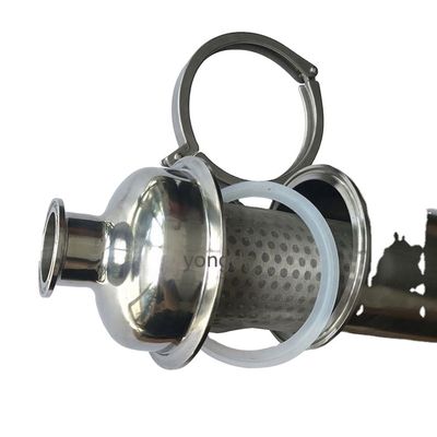 Sanitario in acciaio inossidabile Tri Clamp Filtro rettilineo Peso KG 2 Condizione attraente