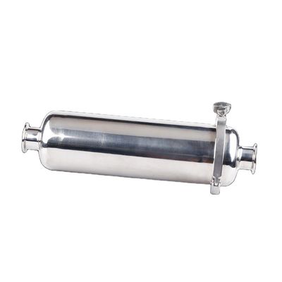 300 maglie 1,5'' lucidatura in linea Clamped Straight Strainer tubo filtro per bevande da birra