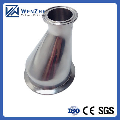 Fitting sanitario in acciaio inossidabile 304 con connessione femminile per ferrule di triclampo standard