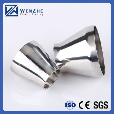 Fitting sanitario in acciaio inossidabile 304 con connessione femminile per ferrule di triclampo standard
