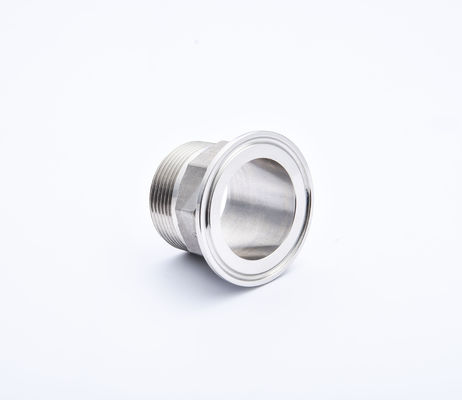 Maschio Esagonale Sanitario Acciaio inossidabile 304 316L Ferrule a filo Tri Clamp Pipe Fitting