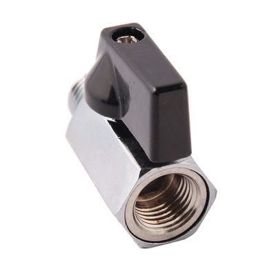 Valvola a sfera NPT femminile x maschile in acciaio inossidabile uguale 301/304/316