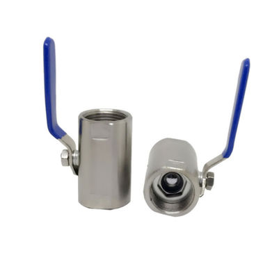 Valvola a sfera in acciaio inossidabile a temperatura normale 201wide con connessione a filo femminile
