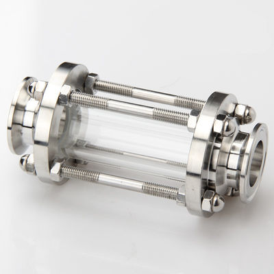 Acciaio inossidabile sanitario 304/316 Fittings per tubi Tri Clamp Straight Tubular Vision Class