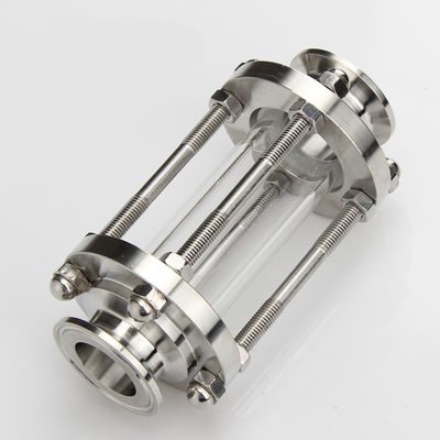 Acciaio inossidabile sanitario 304/316 Fittings per tubi Tri Clamp Straight Tubular Vision Class