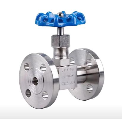 J23W Valvola a sfera ad alta pressione in acciaio inossidabile 304 con flangia personalizzata