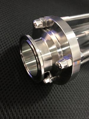 Acciaio inossidabile sanitario 304/316 Fittings per tubi Tri Clamp Straight Tubular Vision Class